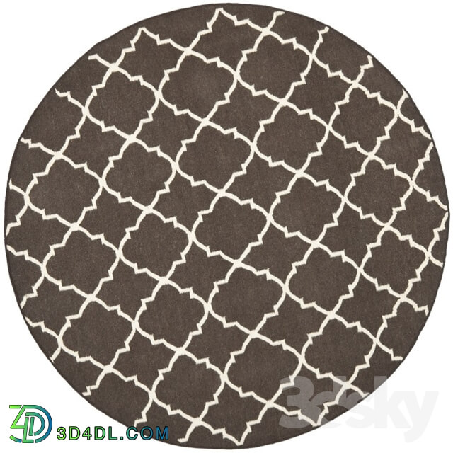 Rug - Round carpet texture