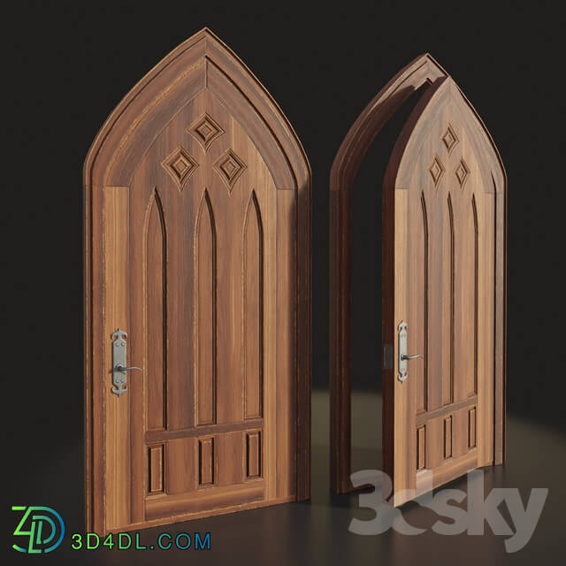 Doors - Gothic door