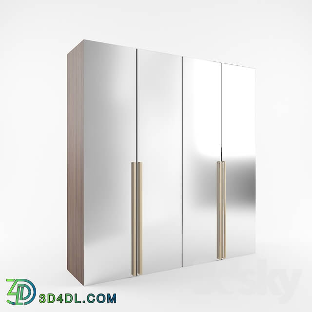 Wardrobe _ Display cabinets - Wardrobe with mirrored doors