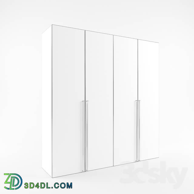 Wardrobe _ Display cabinets - Wardrobe with mirrored doors