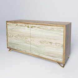 Sideboard _ Chest of drawer - Wooden bollard 