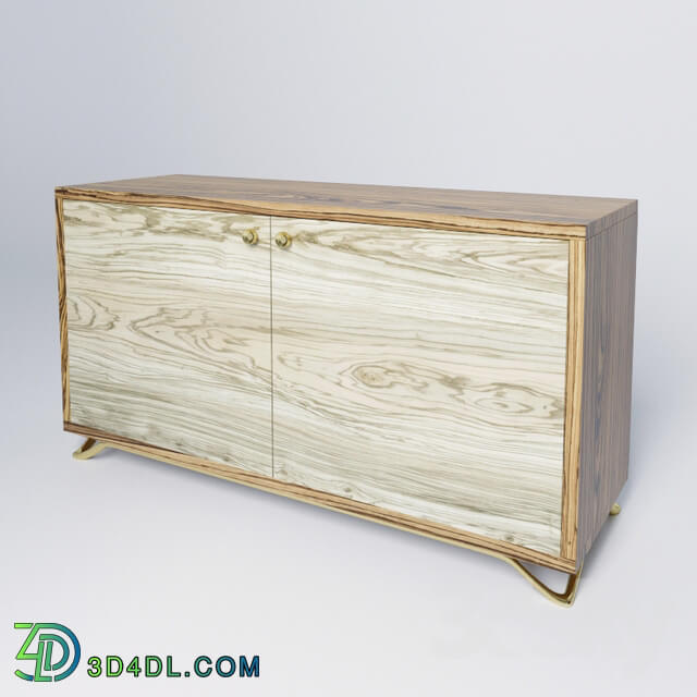 Sideboard _ Chest of drawer - Wooden bollard