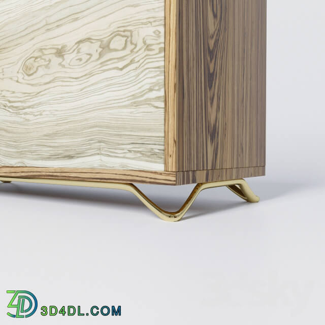 Sideboard _ Chest of drawer - Wooden bollard