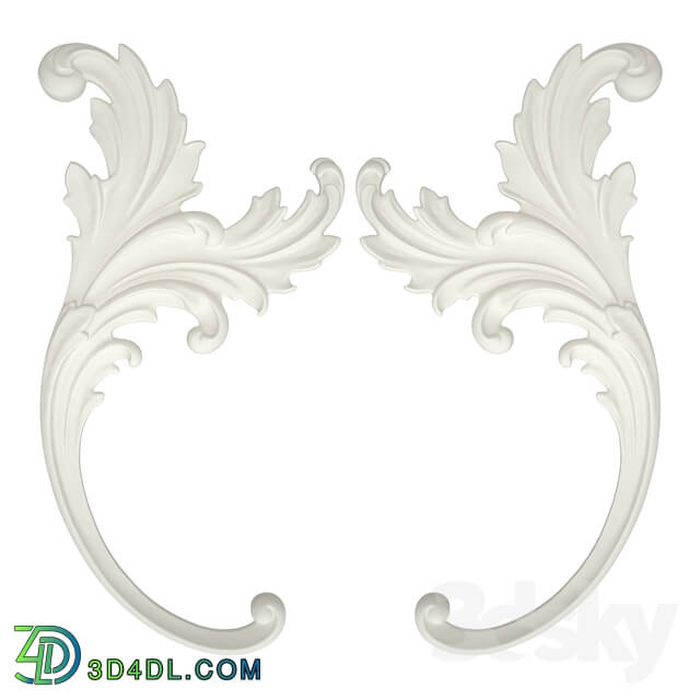 Decorative plaster - Volyut RODECOR Baroque 02105BR