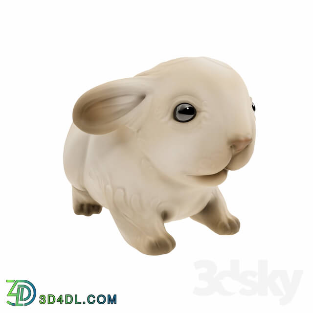 Sculpture - Little rabbit figurine