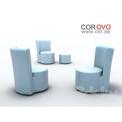Arm chair - 3d model of chairs 