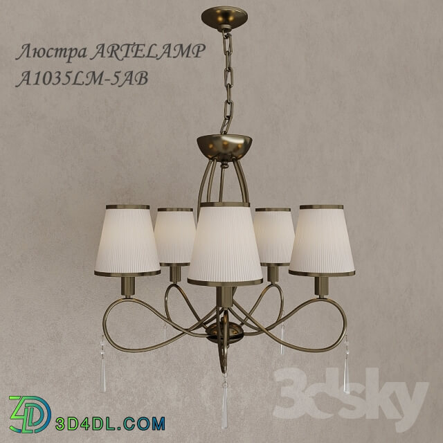 Ceiling light - Chandelier ARTE LAMP A1035LM-5AB