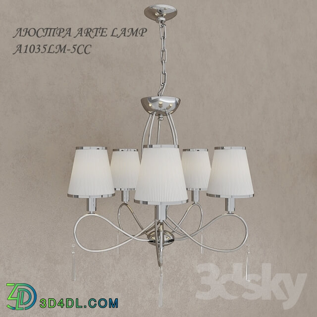 Ceiling light - Chandelier ARTE LAMP A1035LM-5AB