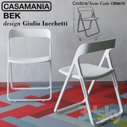 Chair - Casamania_Bek_Folding_Chair_ design by Giulio Iacchetti 