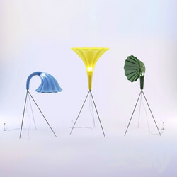 Floor lamp - Gramaphone Floor Lamps 