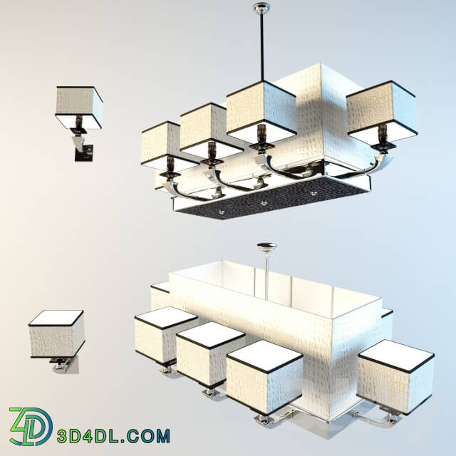 Ceiling light - FromItali _L3_8P_ Chandelier Sconce _A2_1R_