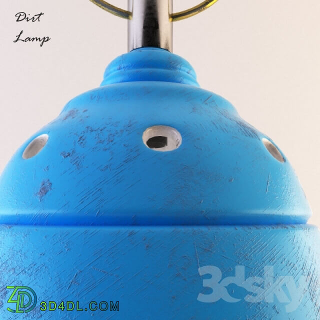 Ceiling light - Dirt_lamp