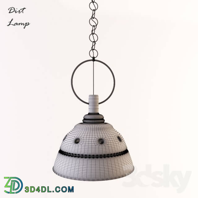 Ceiling light - Dirt_lamp