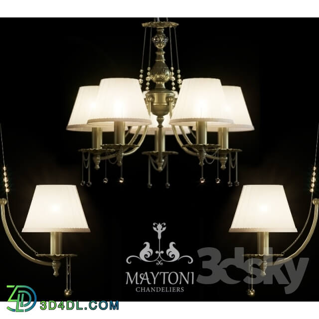 Ceiling light - Maytoni ARM305-05-R