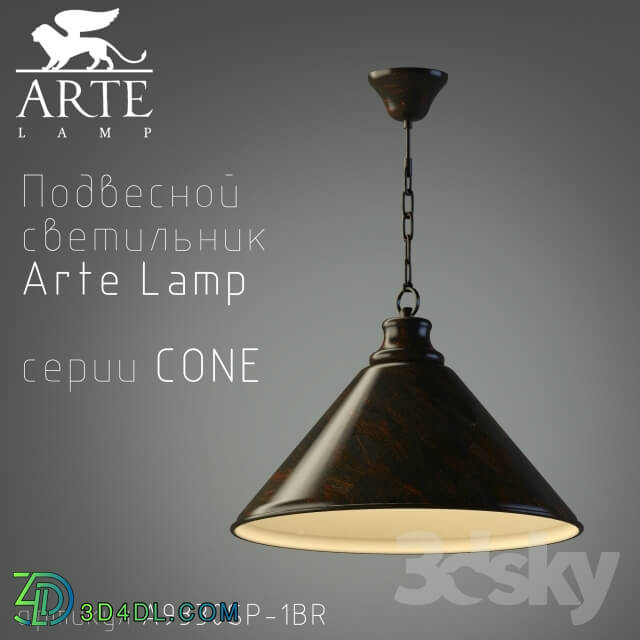 Ceiling light - Arte Lamp Cone A9330SP-1BR