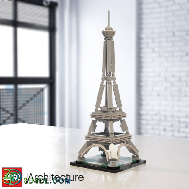 Toy - LEGO Architecture - The Eiffel Tower _21019_