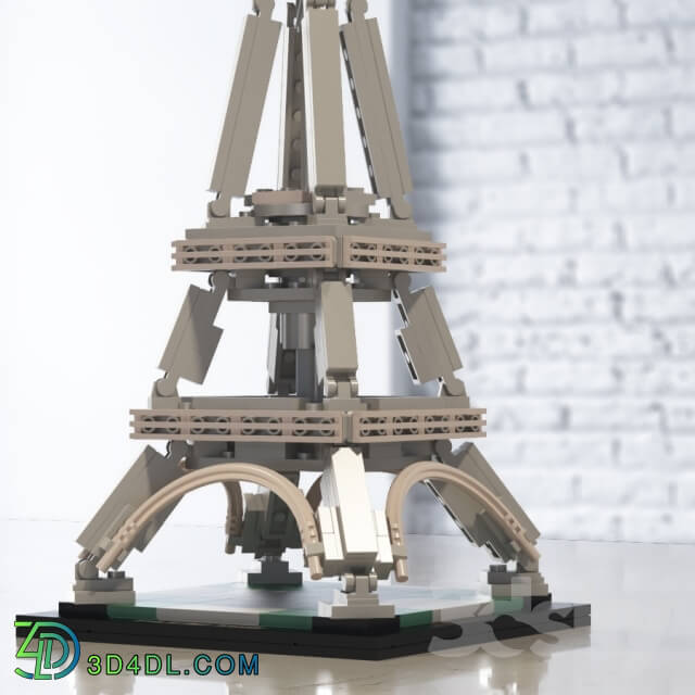 Toy - LEGO Architecture - The Eiffel Tower _21019_