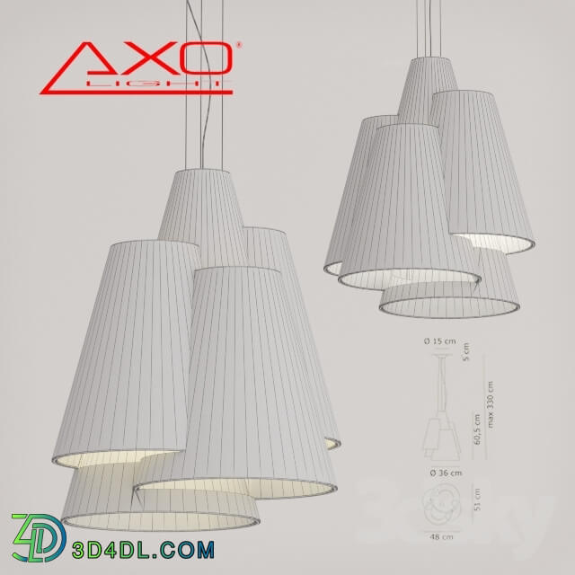 Ceiling light - Lamp Axo Light Melting Pot SPMELT60