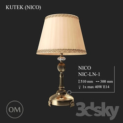 Table lamp - KUTEK _NICO_ NIC-LN-1 