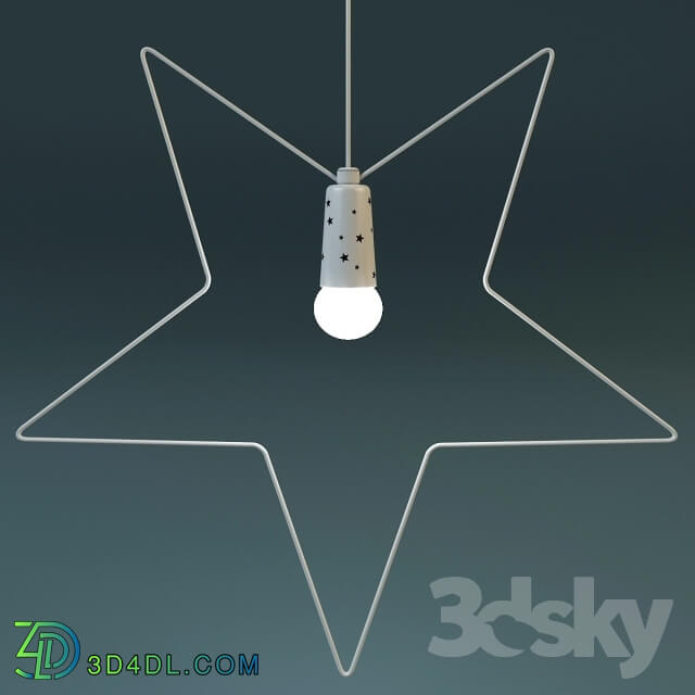 Ceiling light - Ikea Strala Star