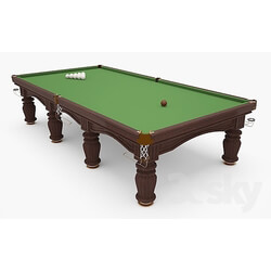 Billiards - Table for Russian Billiards 1600h3200mm. 