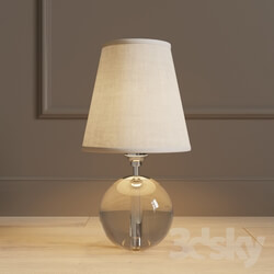 Table lamp - Horchow Crystal Orb Mini Lamp 