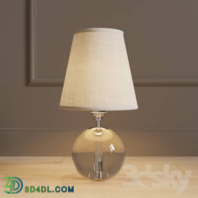 Table lamp - Horchow Crystal Orb Mini Lamp