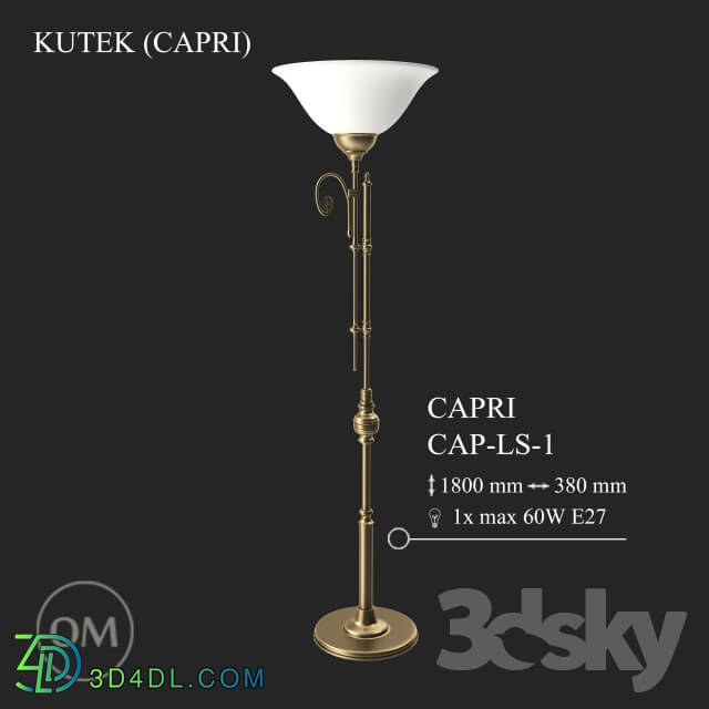 Floor lamp - KUTEK _CAPRI_ CAP-LS-1