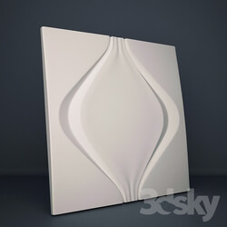 3D panel - Decorative 3D panel 