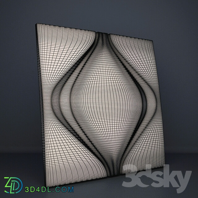 3D panel - Decorative 3D panel