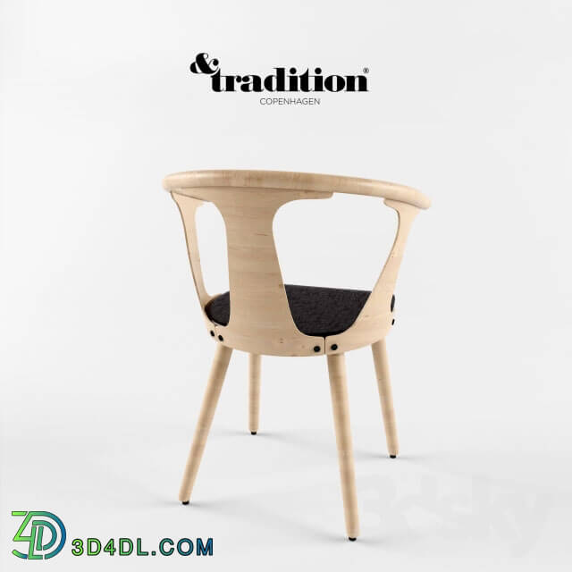 Chair - IN BETWEEN CHAIR by _ TRADITION