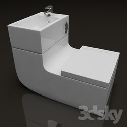 Toilet and Bidet - WC - sink 