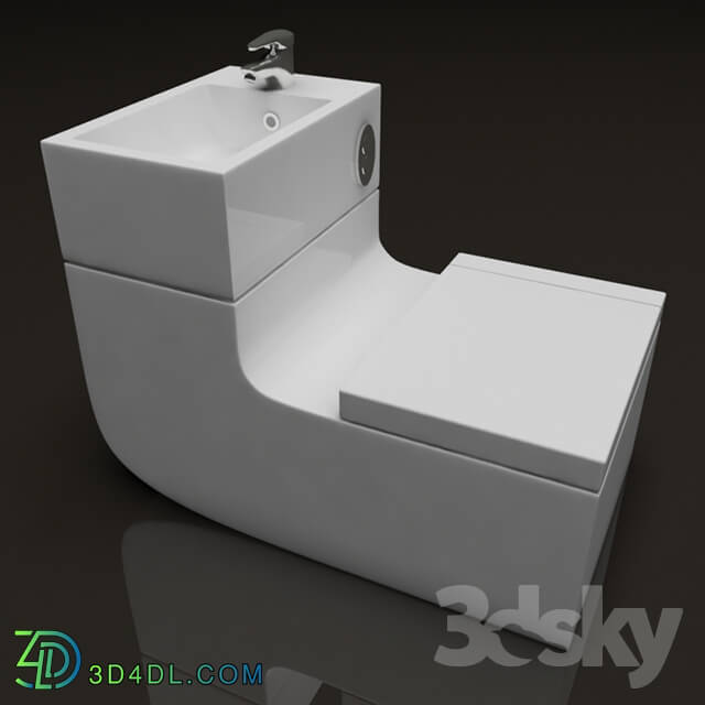 Toilet and Bidet - WC - sink