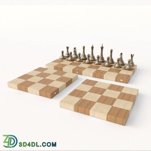 Miscellaneous - The stack board and set chess