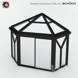Other architectural elements - Winter Garden __10_ Schuco CMC 50. A quarter segment 