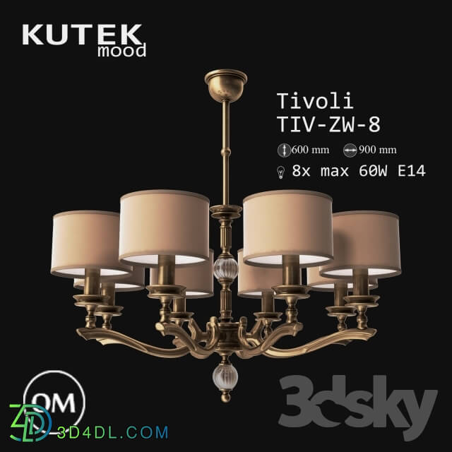 Ceiling light - Kutek Mood _Tivoli_ TIV-ZW-8