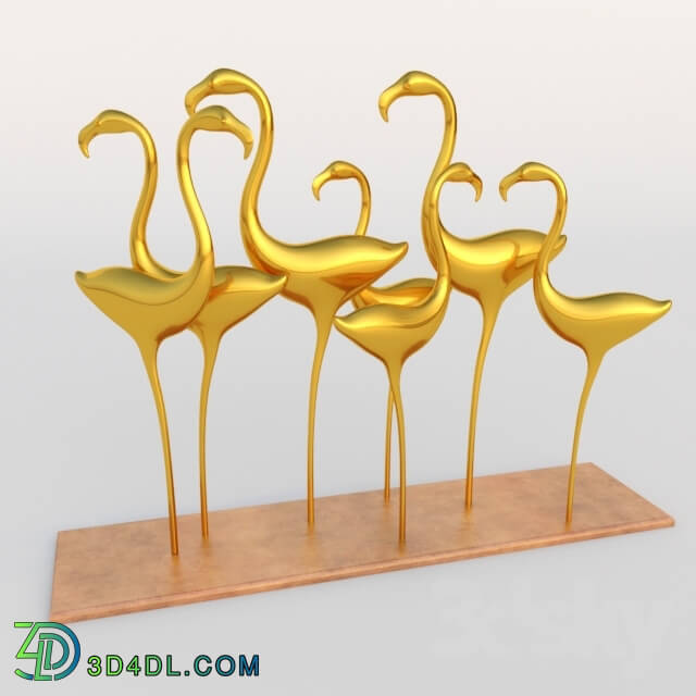 Other decorative objects - decor flamingo