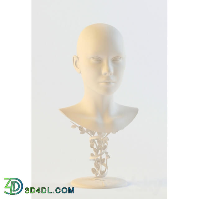 Other decorative objects - Hat stand _wig_ costume jewellery_