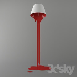 Floor lamp - Liquid lamp 