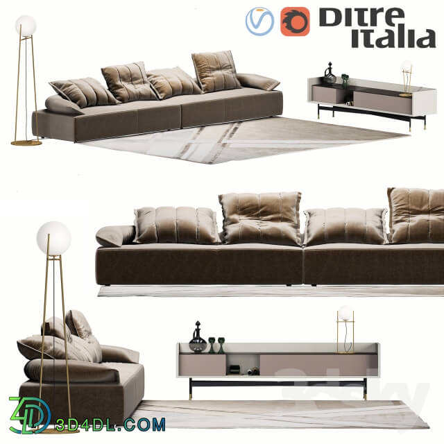 Sofa - Ditre Italia Flick-Flack sofa