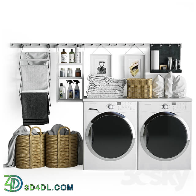 Bathroom accessories - Laundry Set