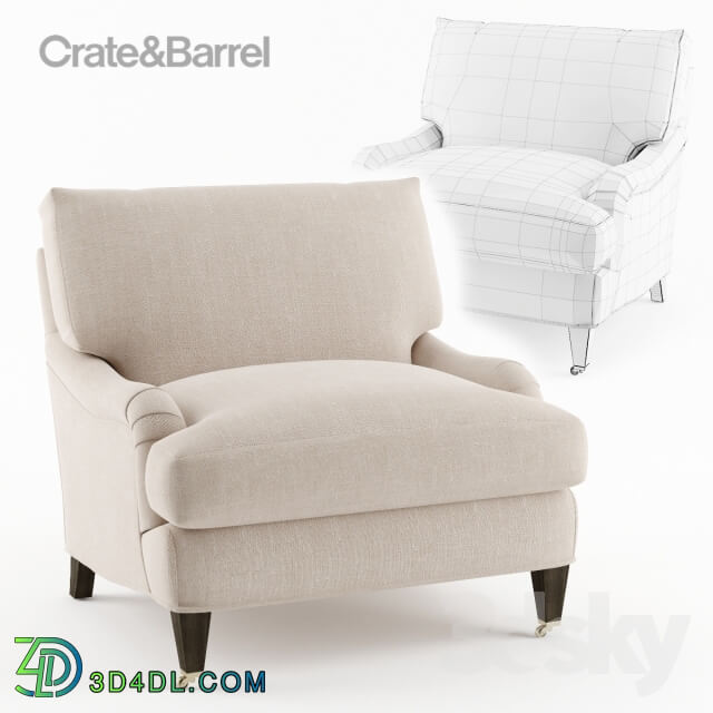 Arm chair - Crate _amp_ Barrel Essex Chair