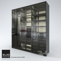 Wardrobe _ Display cabinets - AIR system by ELIO HOME. Deaf 