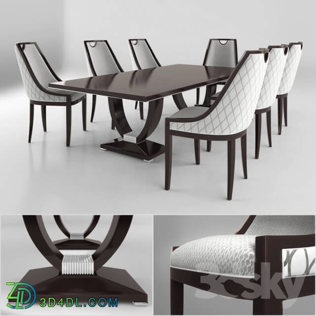 Table _ Chair - Tables and chairs Living Comfort Italia 2015