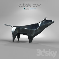 Other decorative objects - CUBISTE COW 