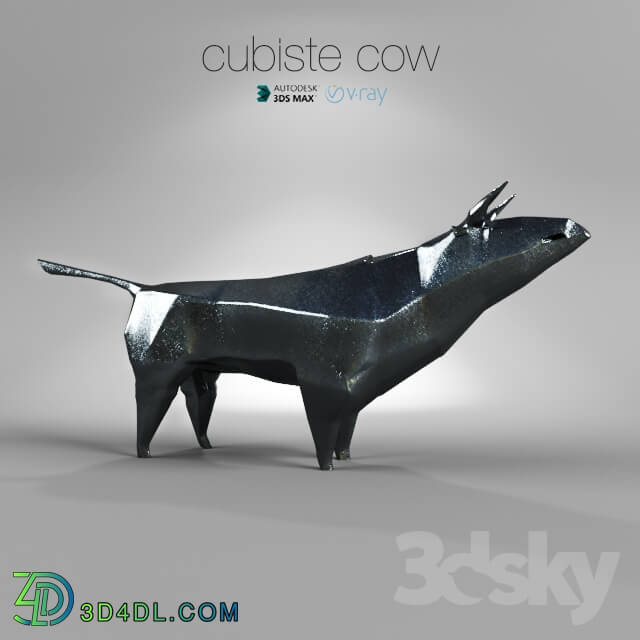 Other decorative objects - CUBISTE COW