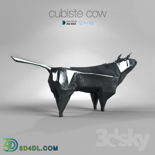 Other decorative objects - CUBISTE COW