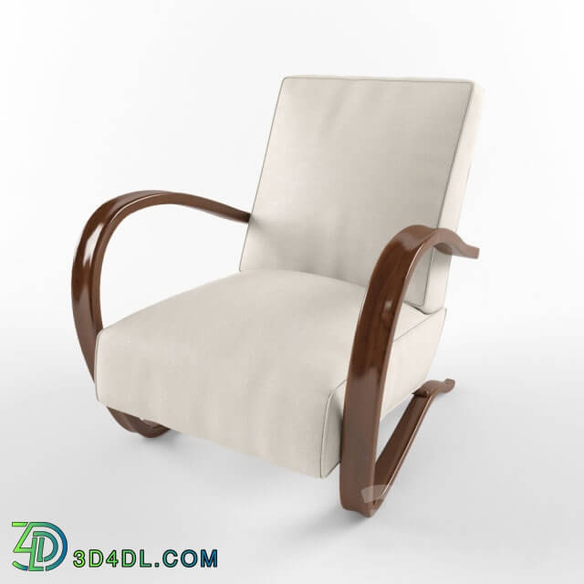 Arm chair - chair H-269 - Jindrich Halabala