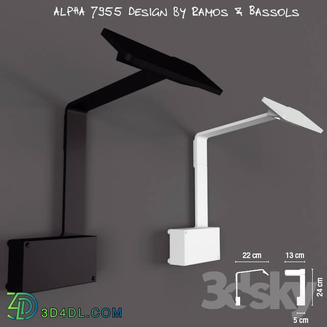 Wall light - ALPHA Design by Ramos 7955 _ Bassols