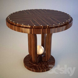 Table - Francesko Molon T504 ROUND PERLA SMALL TABLE 